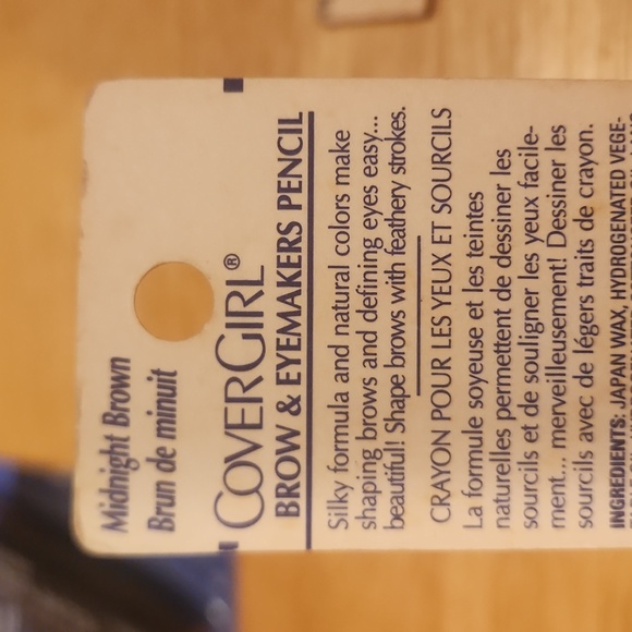 Cover girl Brow & Eyemakers pencils in Midnight Brown 505 new in pkg - Picture 6 of 7